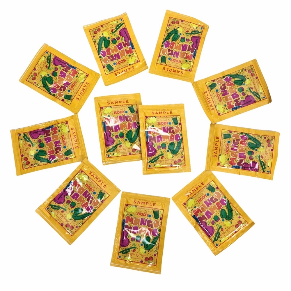 PERFECTLY POSH Mango Mambo Body Butter Moisturizer Lotion Samples 11 Packets